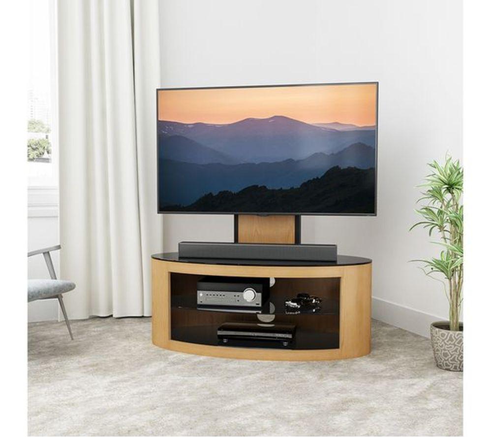 AVF Buckingham 1000 mm TV Stand with Bracket for 32 - 65" TVs - Oak image number 2 of 8