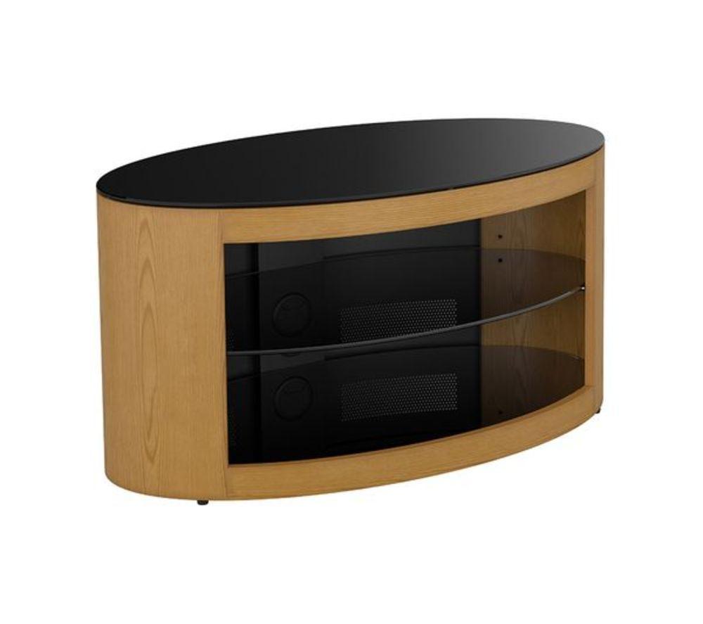 Avf Buckingham 800 Mm Tv Stand For Up To 40" Tvs - Oak, Clear