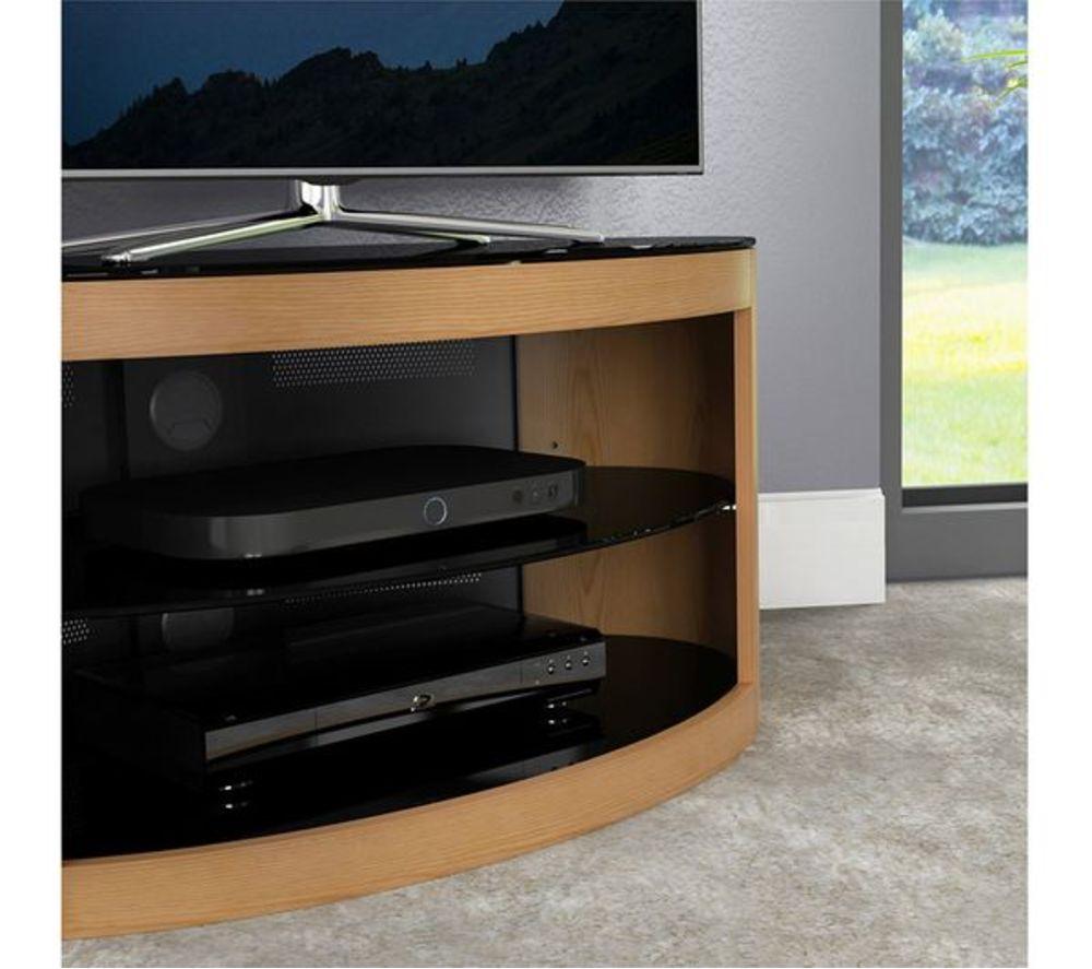 AVF Buckingham 800 mm TV Stand for up to 40" TVs - Oak image number 3 of 7