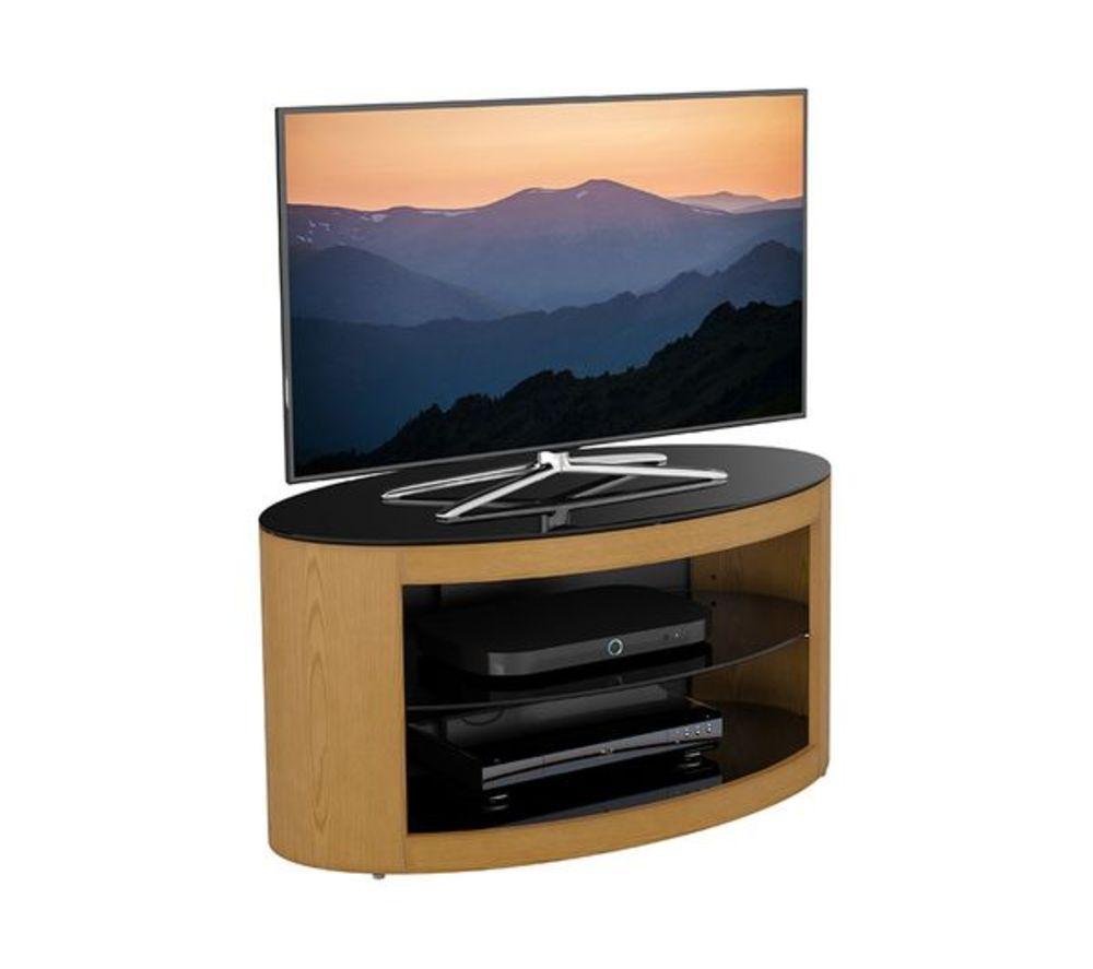 AVF Buckingham 800 mm TV Stand for up to 40" TVs - Oak image number 7 of 7
