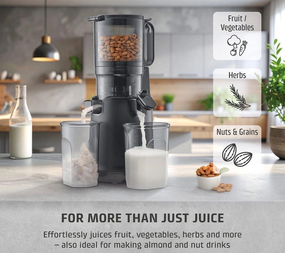 CASO DESIGN Juice Fit Pro Slow Juicer - Matte Black image number 4 of 6