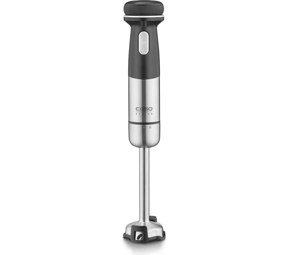 Caso Click & Mash 3605 Portable Hand Blender - Stainless Steel & Black, Stainless Steel