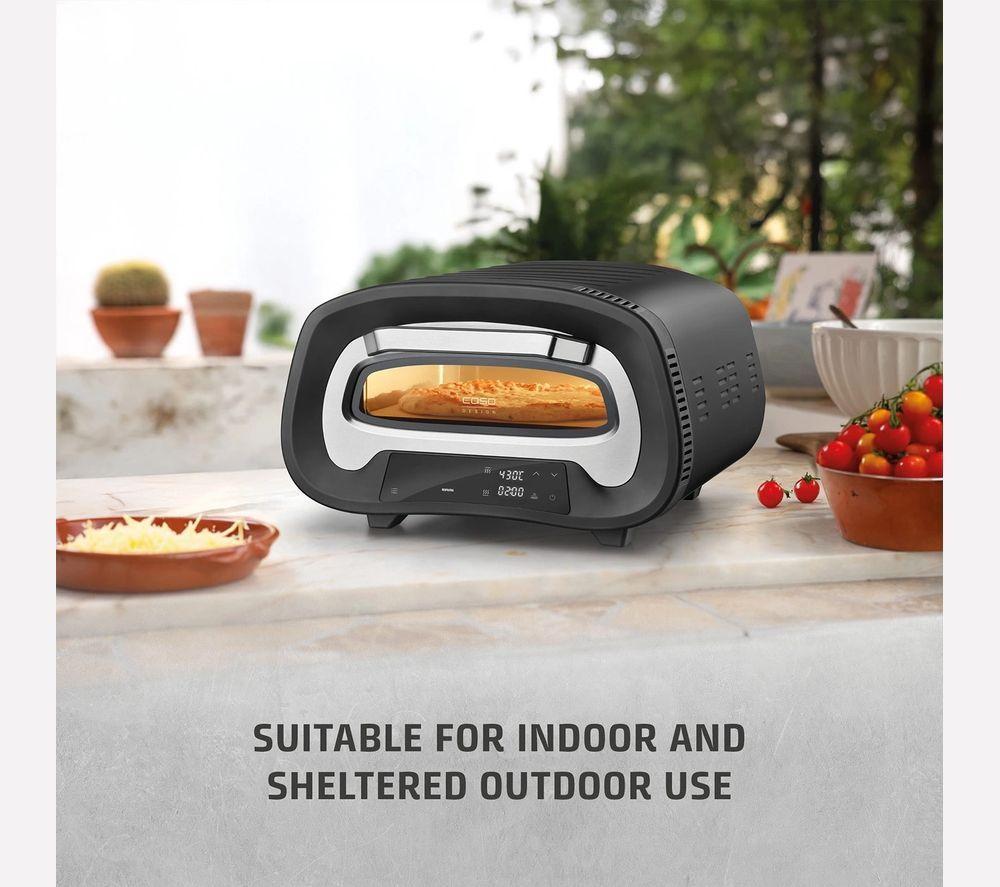 CASO 2984 PizzaChef 430&deg; Pizza Oven - Black & Silver image number 4 of 10
