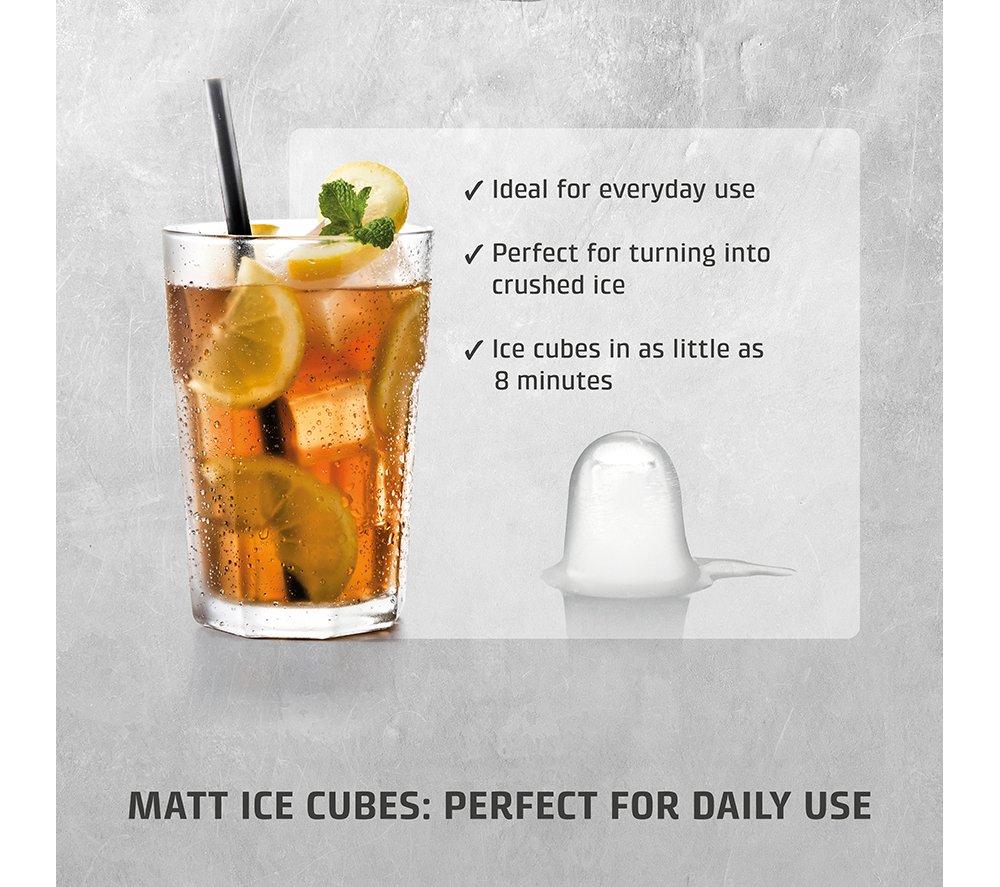 CASO Clear Ice Advanced Ice Cube Maker - Matte Black image number 5 of 10