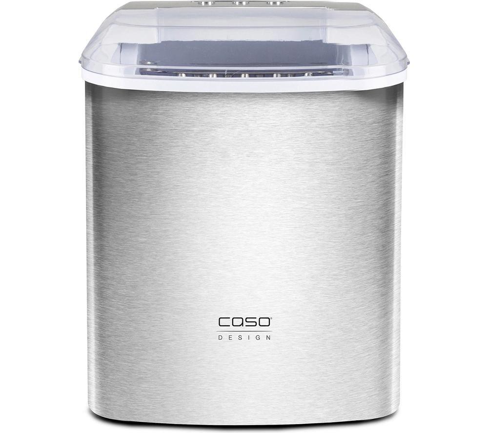 Caso Icechef Pro Ice Cube Maker - Stainless Steel, Stainless Steel