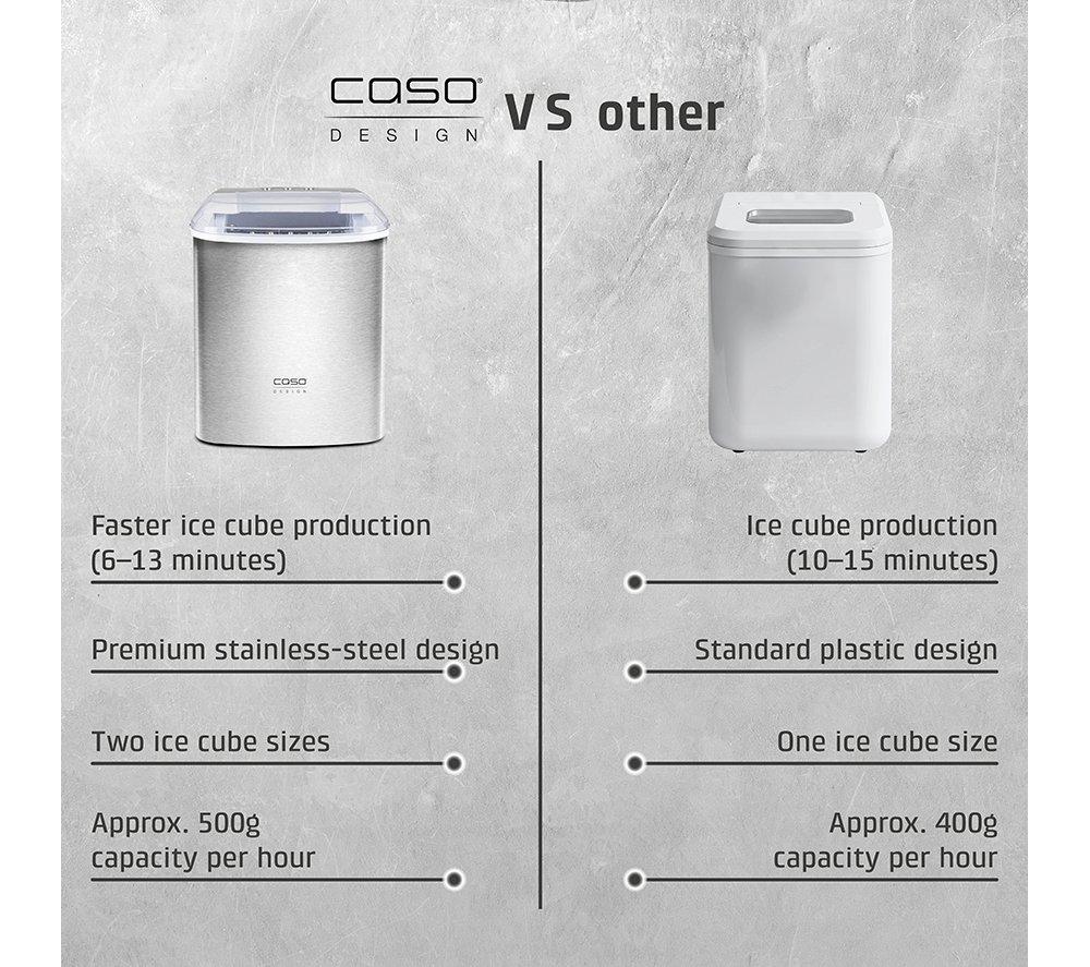 CASO IceChef Pro Ice Cube Maker - Stainless Steel image number 9 of 9