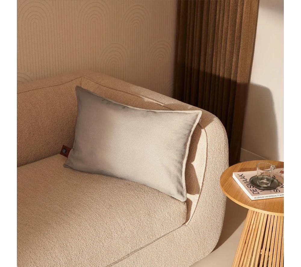 DUUX Mellow Heated Cushion - Grey, 40 x 60 cm image number 4 of 10