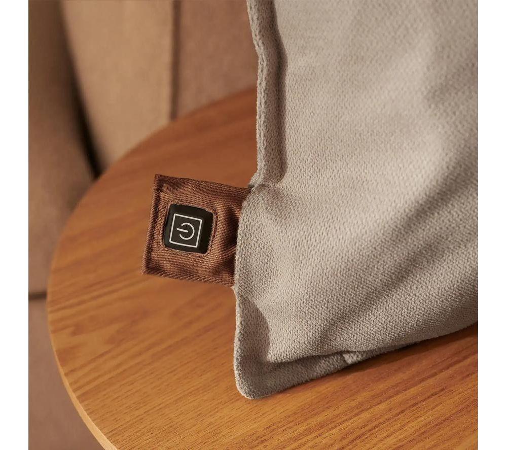 DUUX Mellow Heated Cushion - Grey, 40 x 60 cm image number 9 of 10