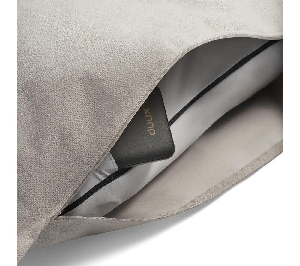 DUUX Mellow Heated Cushion - Grey, 40 x 60 cm image number 10 of 10