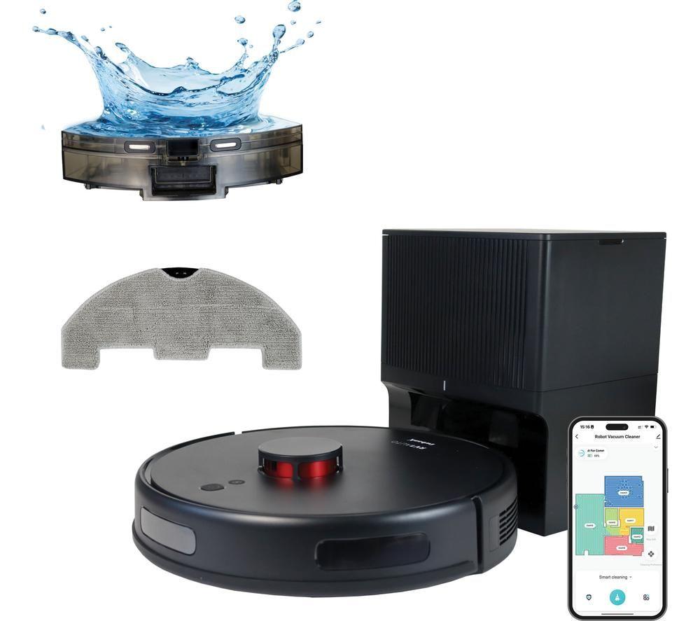Ewbank Rv1auto Robot Vacuum Cleaner - Black, Black