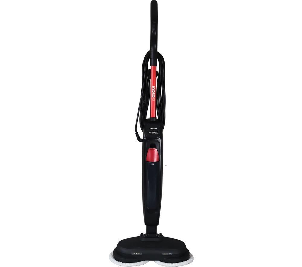 Ewbank Hydros2 Steam And Spin Mop - Black, Black