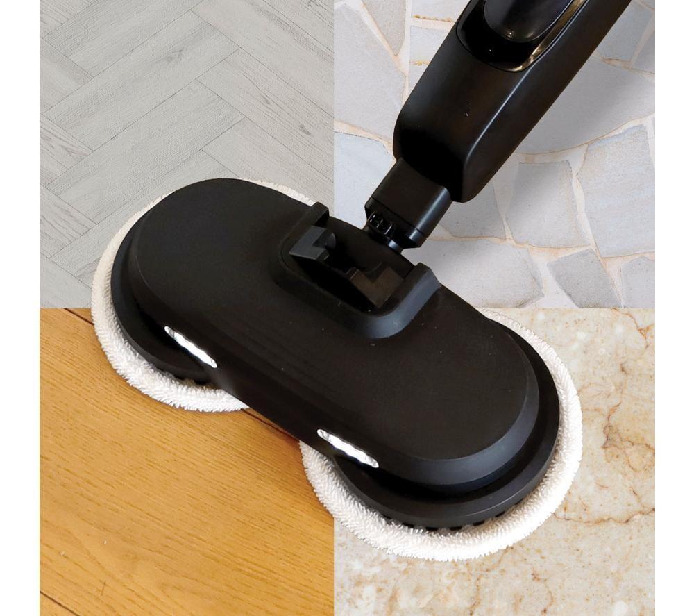 EWBANK HYDROS2 Steam and Spin Mop - Black image number 2 of 10