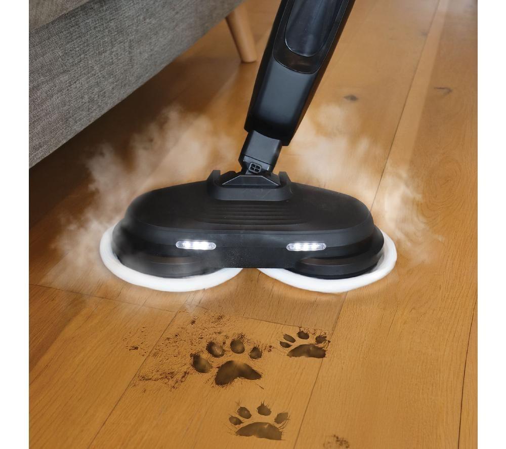 EWBANK HYDROS2 Steam and Spin Mop - Black image number 3 of 10