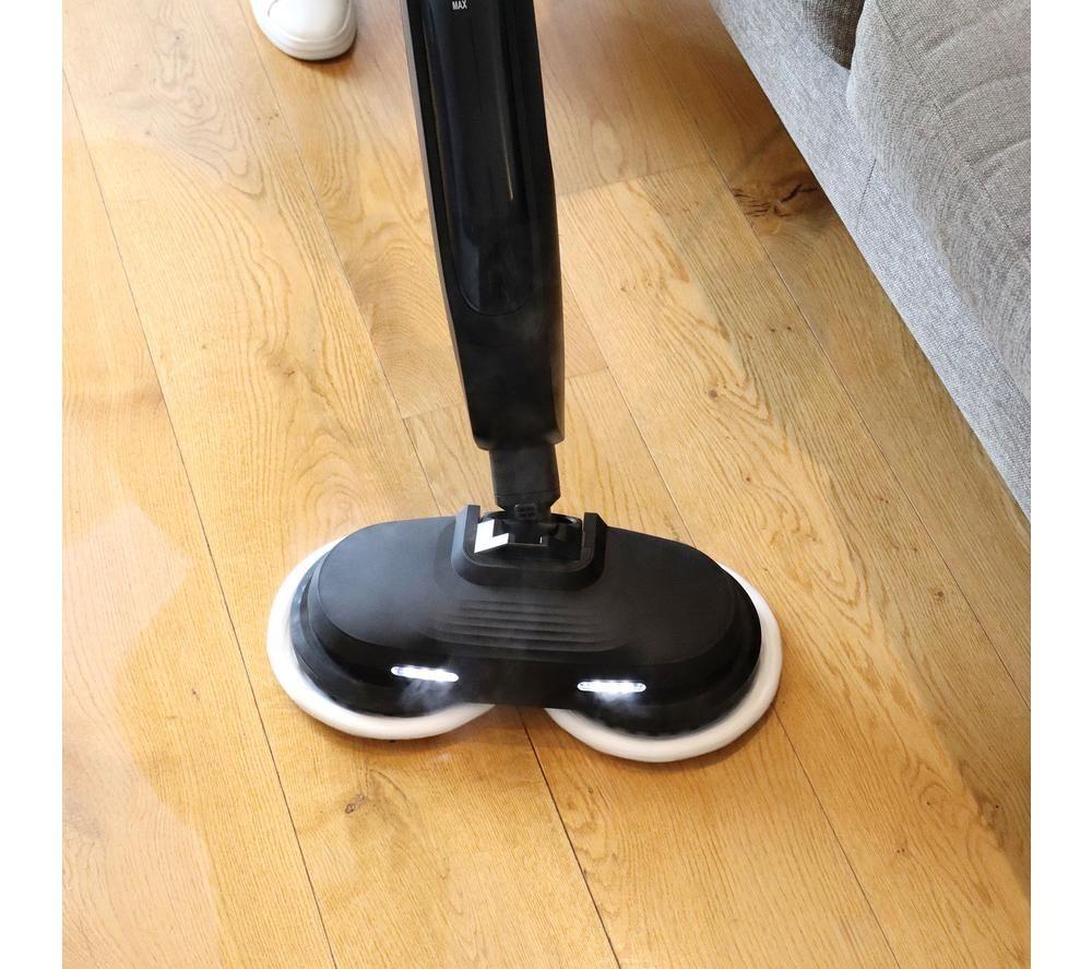 EWBANK HYDROS2 Steam and Spin Mop - Black image number 4 of 10