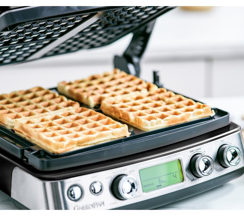 GREENPAN 2-in-1 Grill & Griddle - Black image number 2 of 8