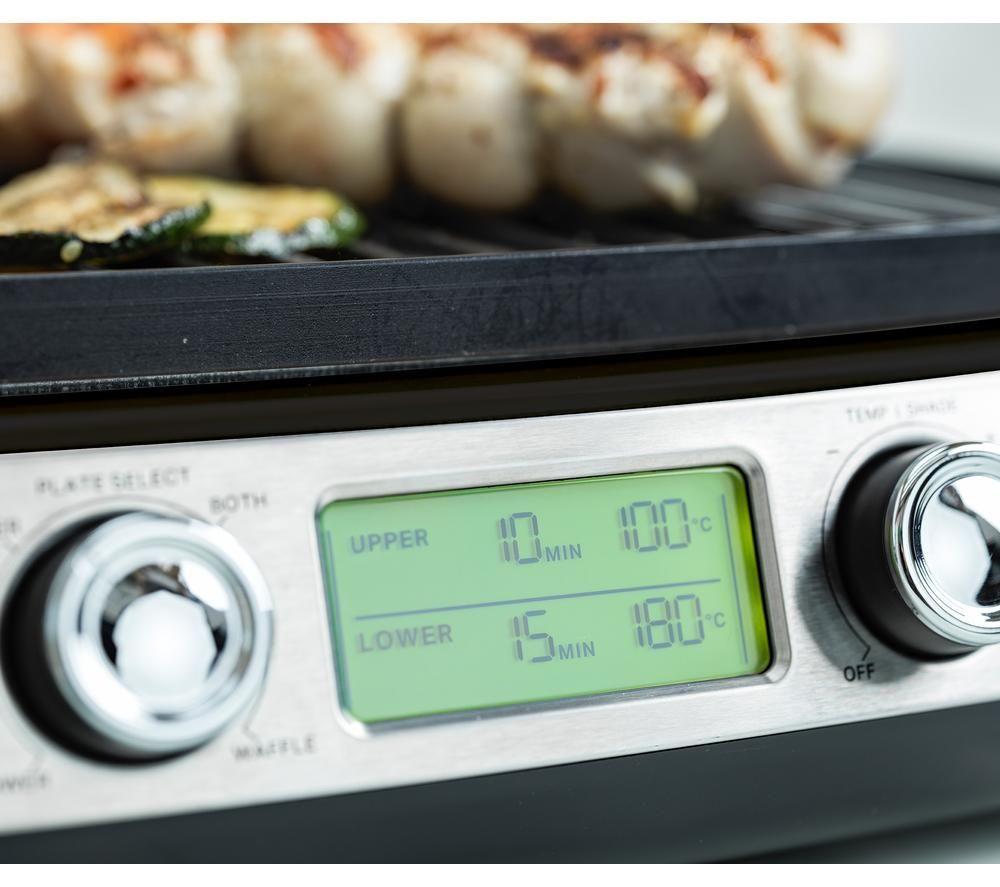 GREENPAN 2-in-1 Grill & Griddle - Black image number 3 of 8