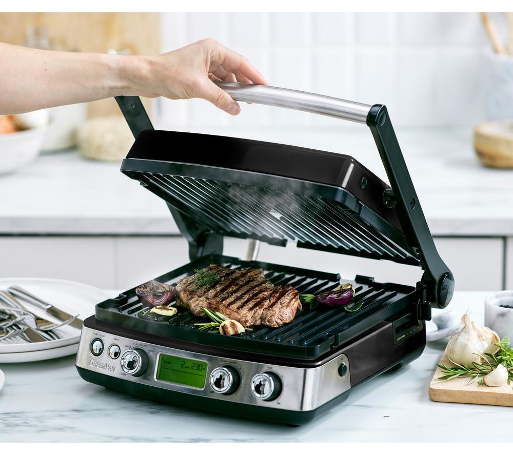 GREENPAN 2-in-1 Grill & Griddle - Black image number 7 of 8