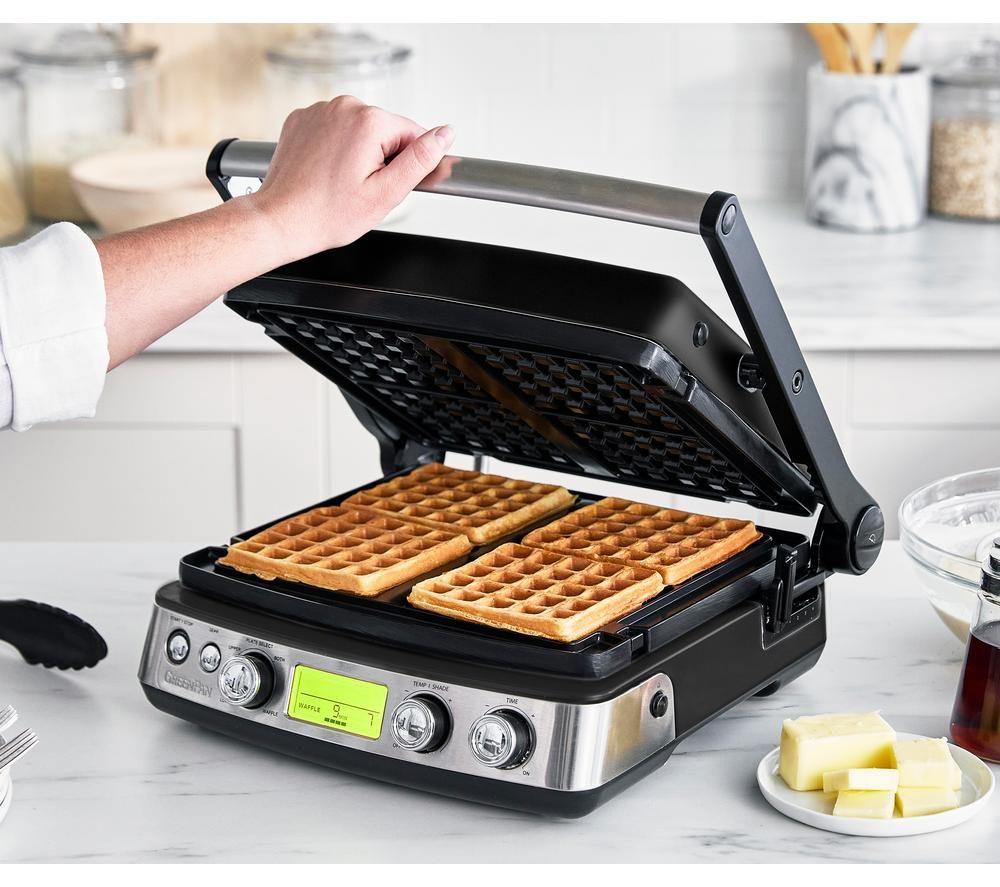 GREENPAN Elite Waffle Maker - Black image number 6 of 7