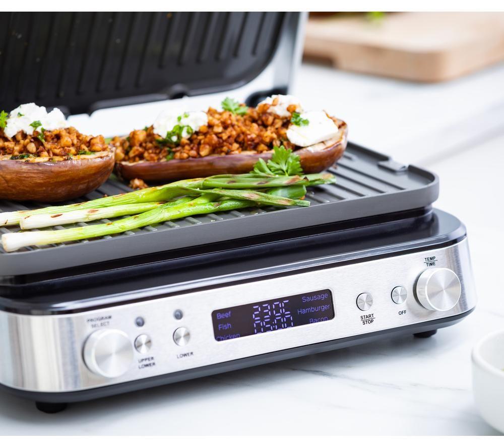 GREENPAN CC007925-002 Bistro Contact Grill - Stainless steel image number 6 of 7