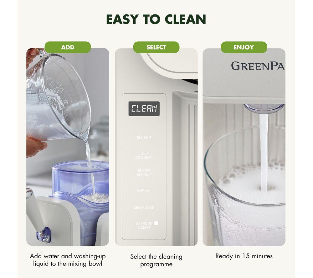GREENPAN Frost Ice Cream Maker & Slushie Machine - White image number 8 of 9