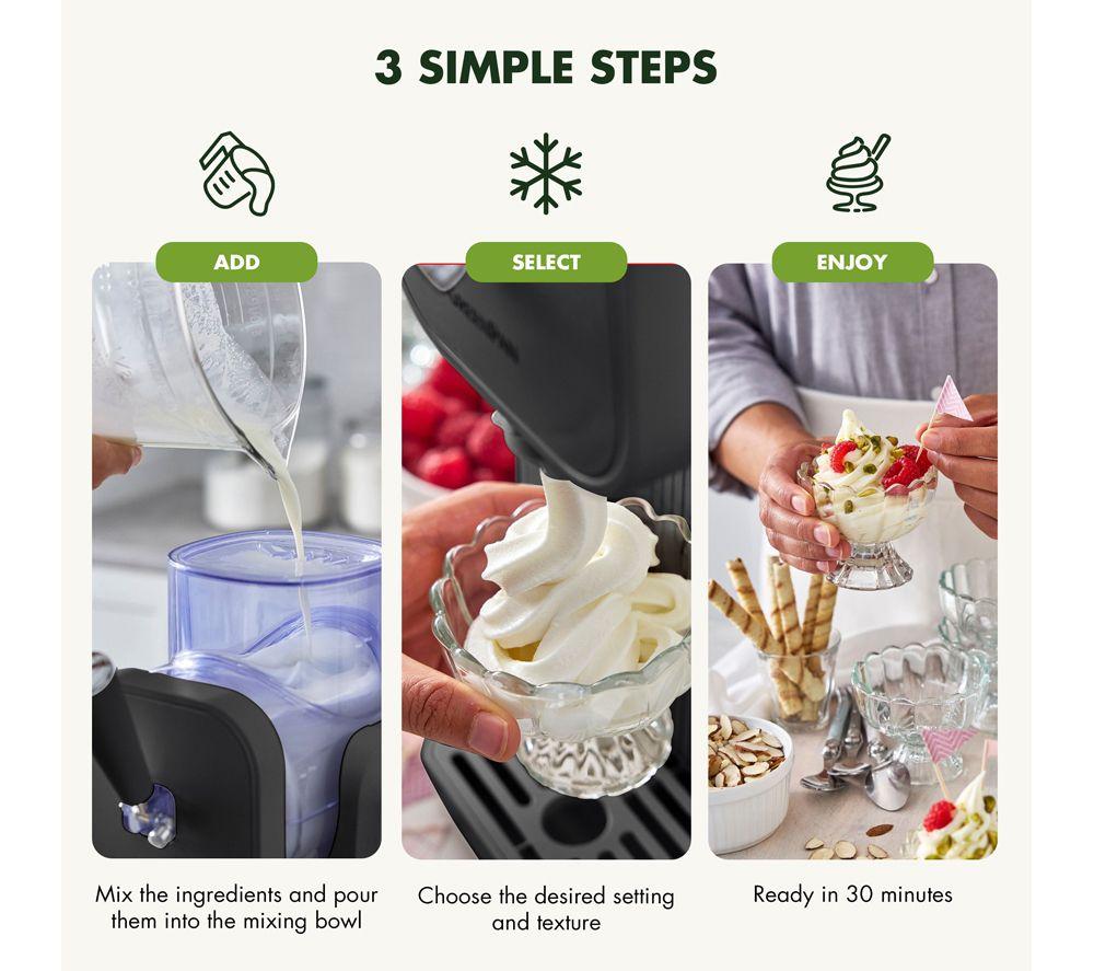 GREENPAN Frost Ice Cream Maker & Slushie Machine - Grey image number 2 of 4