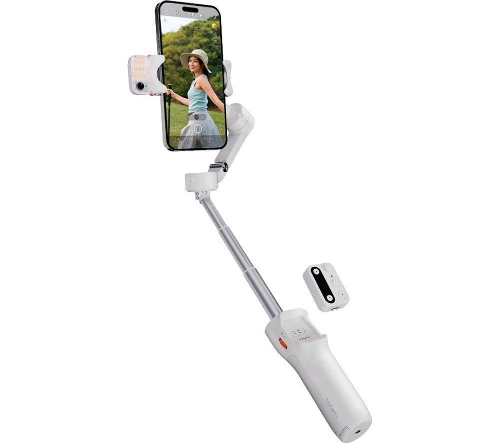 Hohem Isteady V3 Smartphone Gimbal - Arctic White, White