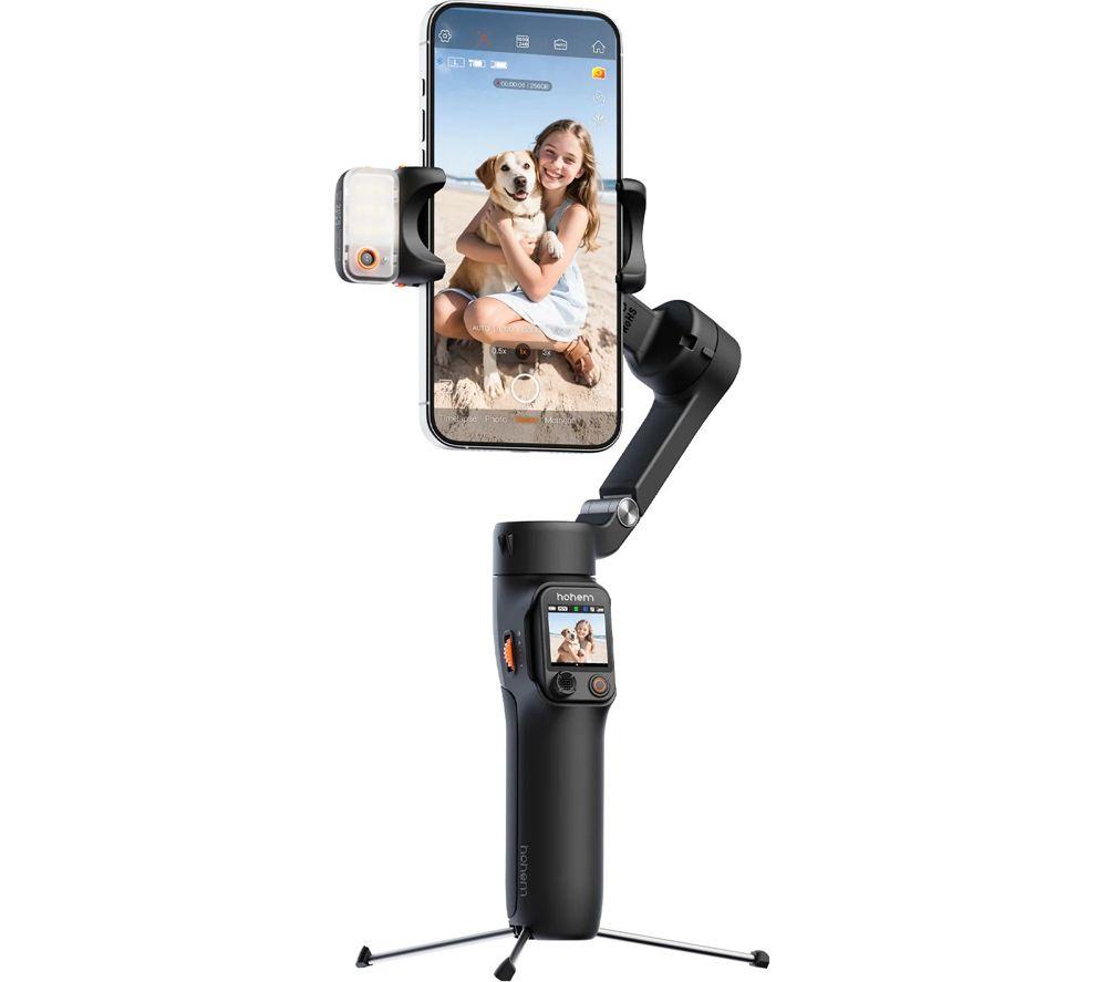 Hohem Isteady V3 Ultra Smartphone Gimbal - Shadow Black, Black