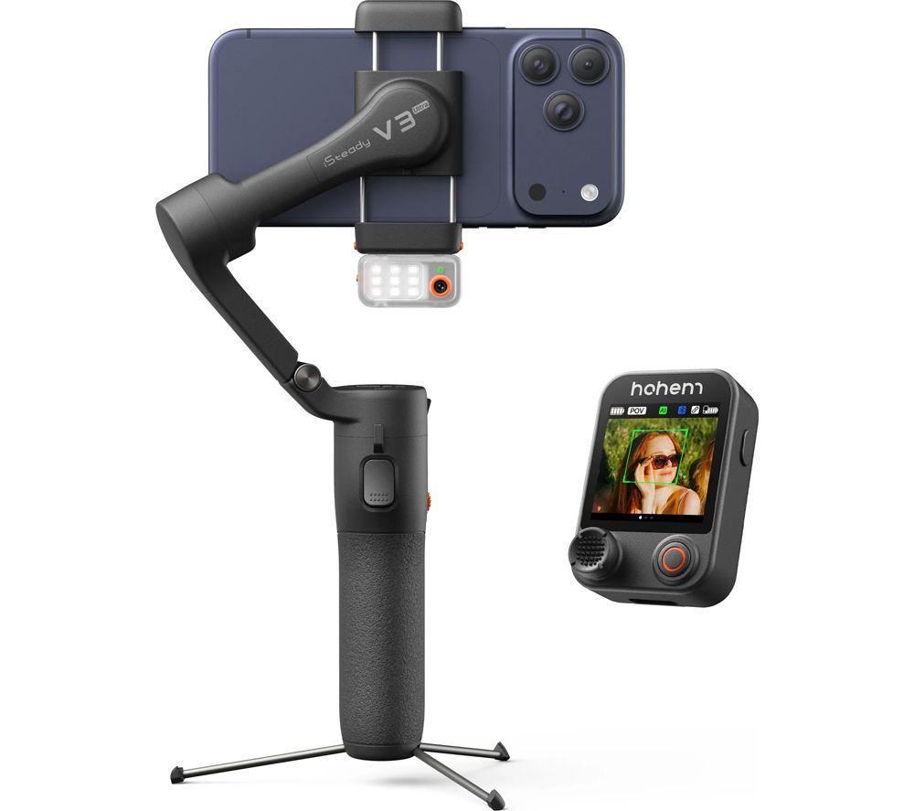 Buy HOHEM iSteady V3 Ultra Smartphone Gimbal - Shadow Black | Currys