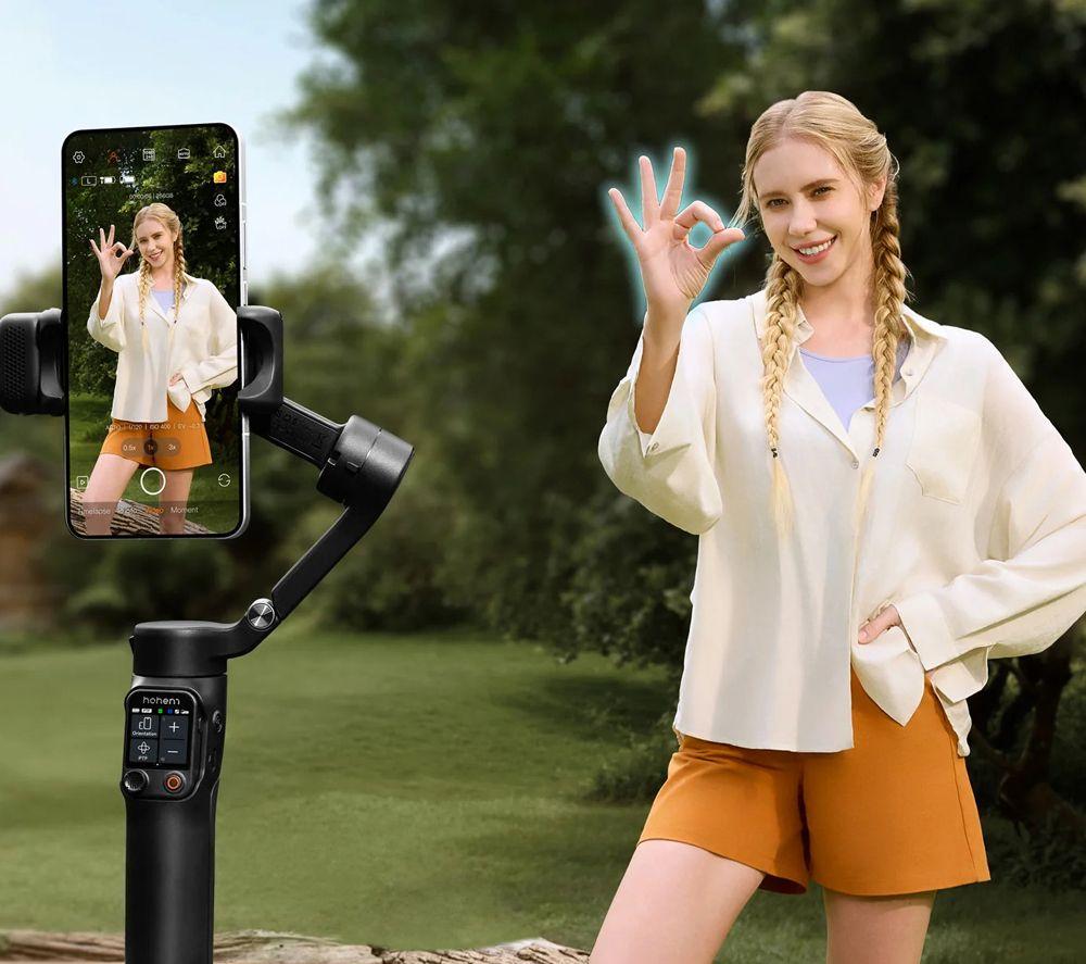 HOHEM iSteady V3 Ultra Smartphone Gimbal - Shadow Black image number 9 of 11