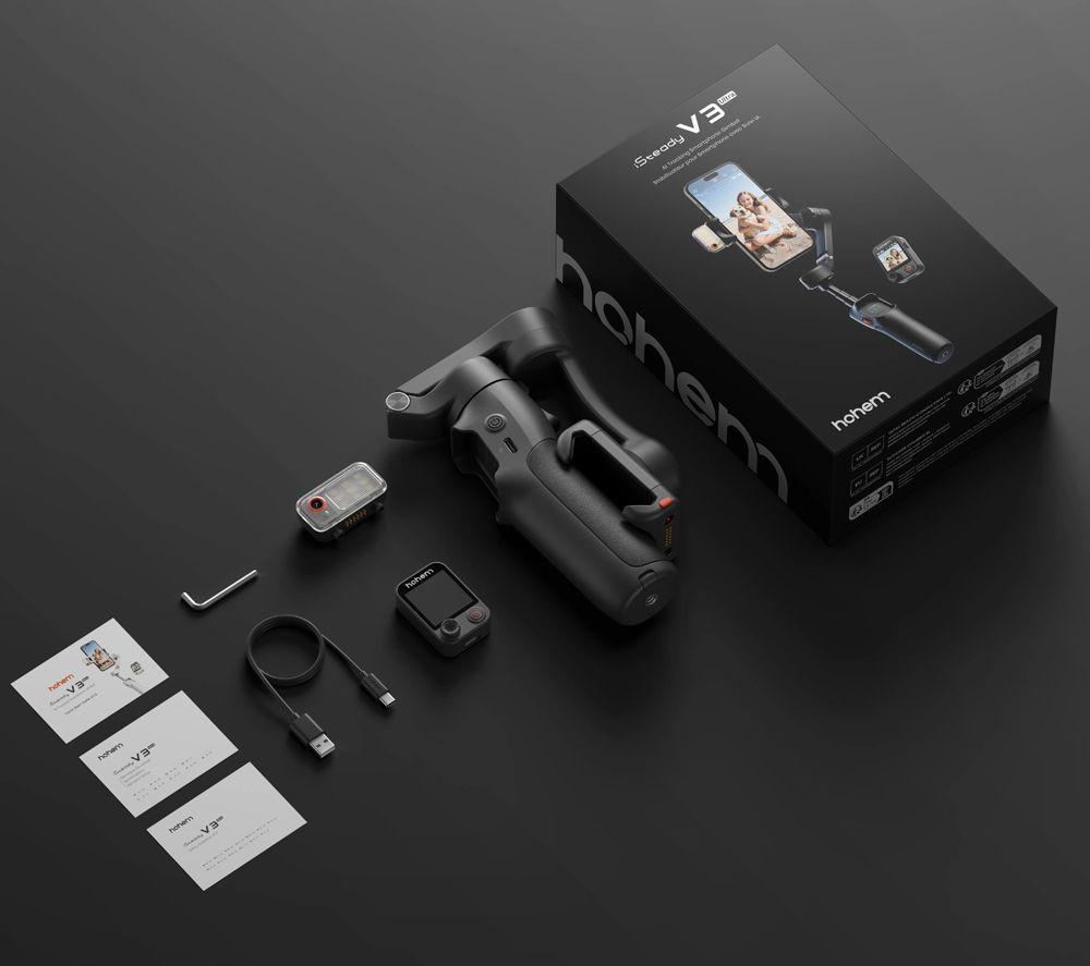 HOHEM iSteady V3 Ultra Smartphone Gimbal - Shadow Black image number 11 of 11