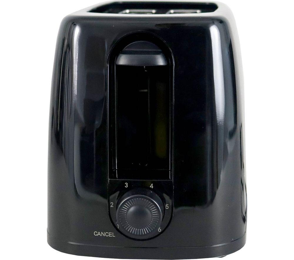 IGENIX IGPK47 2-Slice Toaster, Kettle & Iron Bundle - Black image number 3 of 13