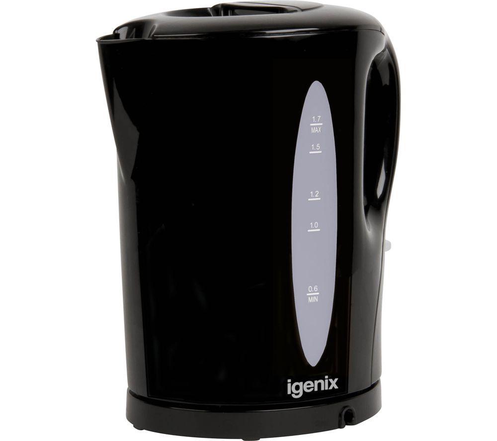 IGENIX IGPK47 2-Slice Toaster, Kettle & Iron Bundle - Black image number 7 of 13