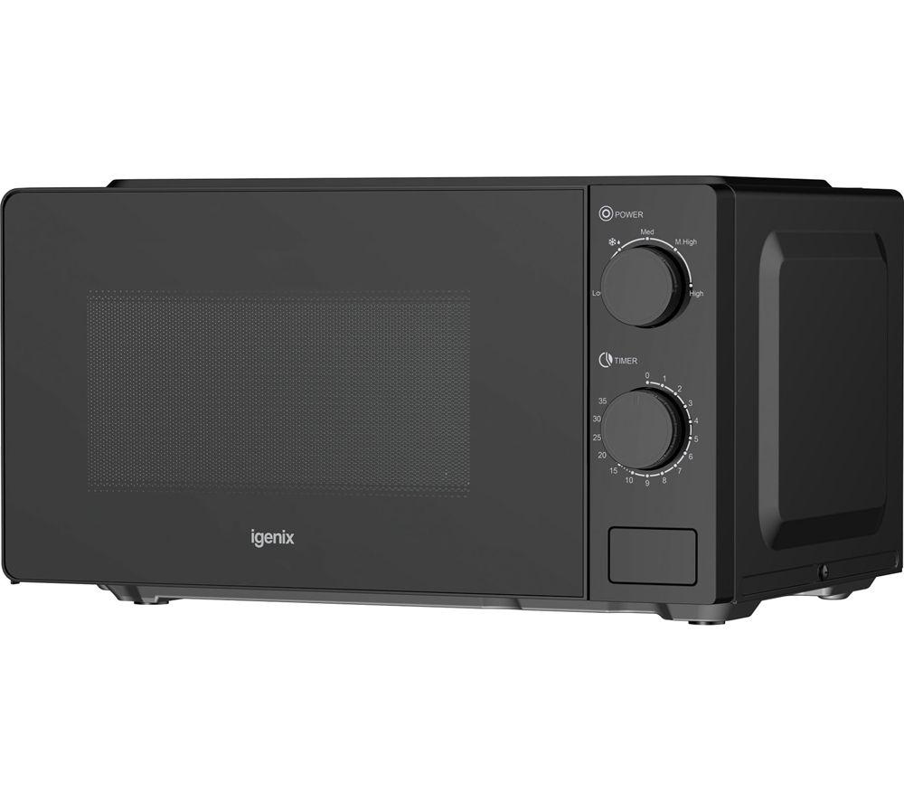 IGENIX IGPK48 Microwave, 2-Slice Toaster, & Kettle Bundle - Black image number 7 of 13