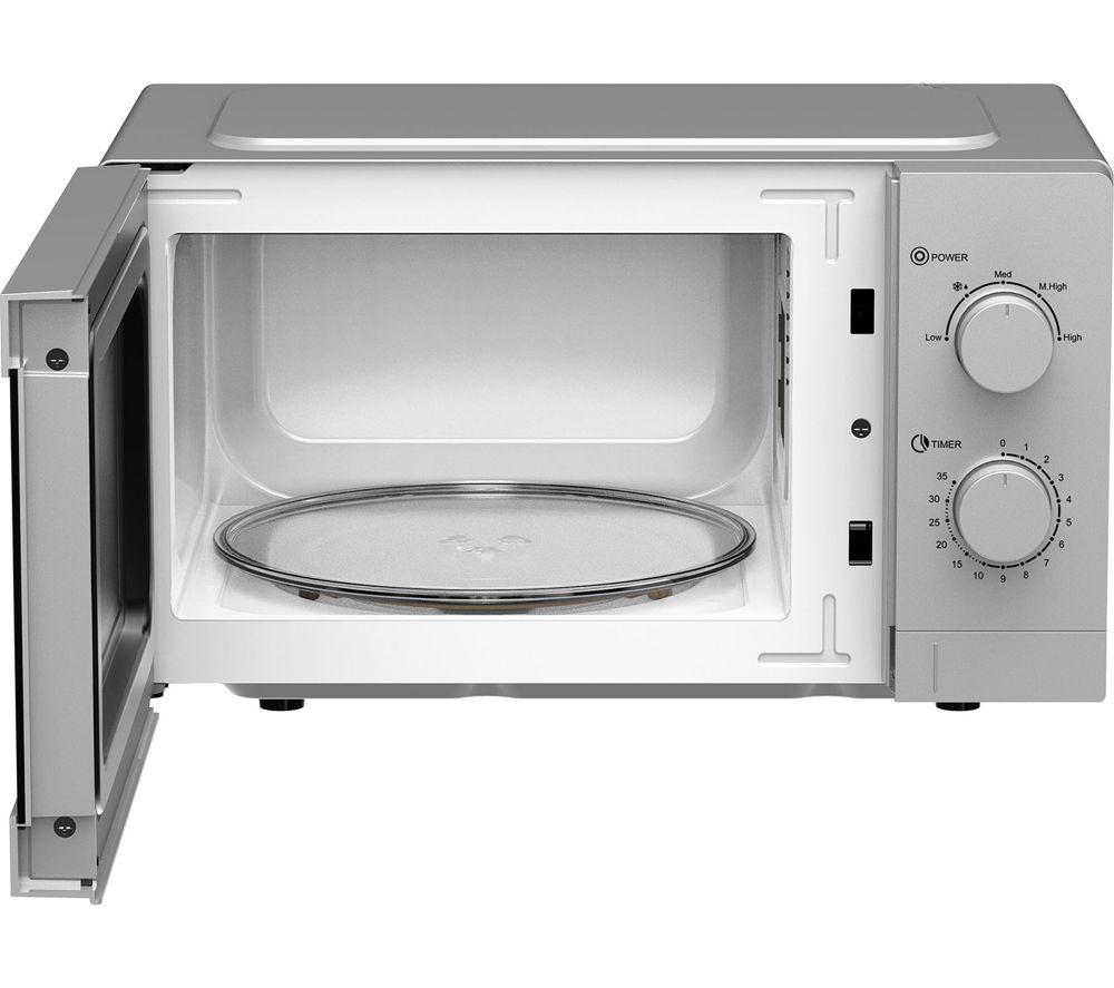 IGENIX IGPK49 Solo Microwave, Jug Kettle, 2-Slice Toaster & Iron Bundle - Silver image number 2 of 17