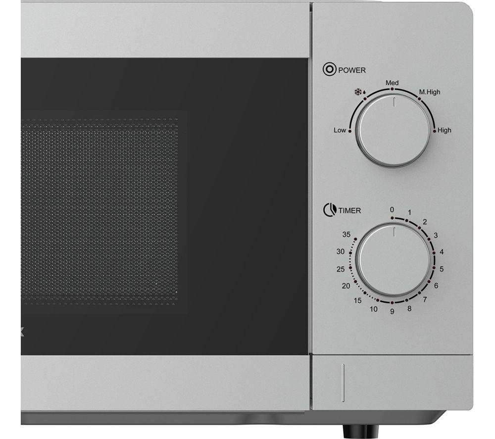 IGENIX IGPK49 Solo Microwave, Jug Kettle, 2-Slice Toaster & Iron Bundle - Silver image number 3 of 17