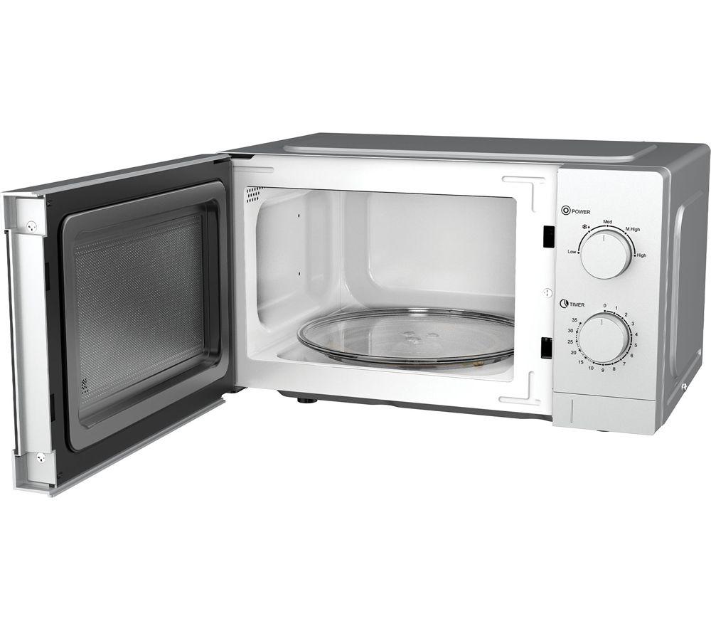 IGENIX IGPK49 Solo Microwave, Jug Kettle, 2-Slice Toaster & Iron Bundle - Silver image number 5 of 17