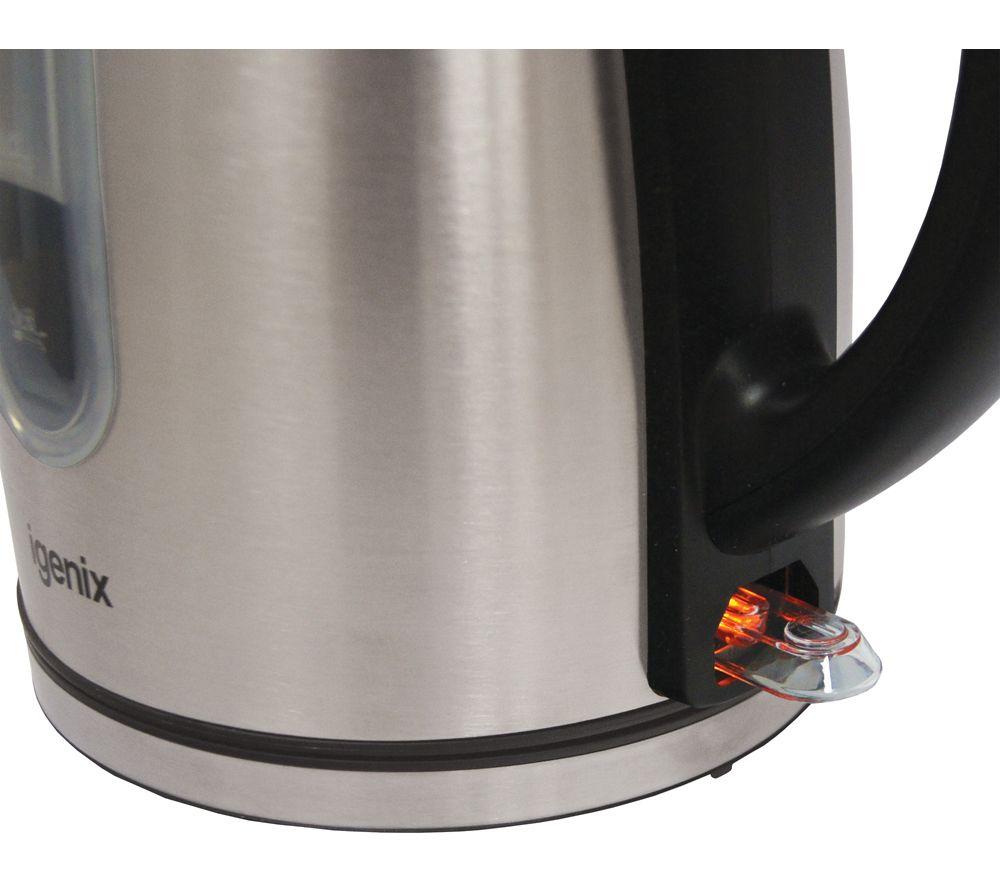 IGENIX IGPK49 Solo Microwave, Jug Kettle, 2-Slice Toaster & Iron Bundle - Silver image number 8 of 17