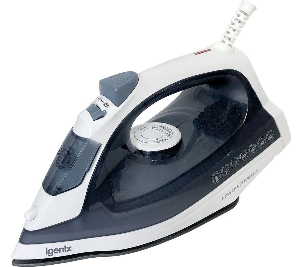 IGENIX IGPK49 Solo Microwave, Jug Kettle, 2-Slice Toaster & Iron Bundle - Silver image number 11 of 17