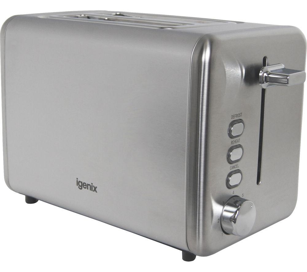 IGENIX IGPK49 Solo Microwave, Jug Kettle, 2-Slice Toaster & Iron Bundle - Silver image number 14 of 17