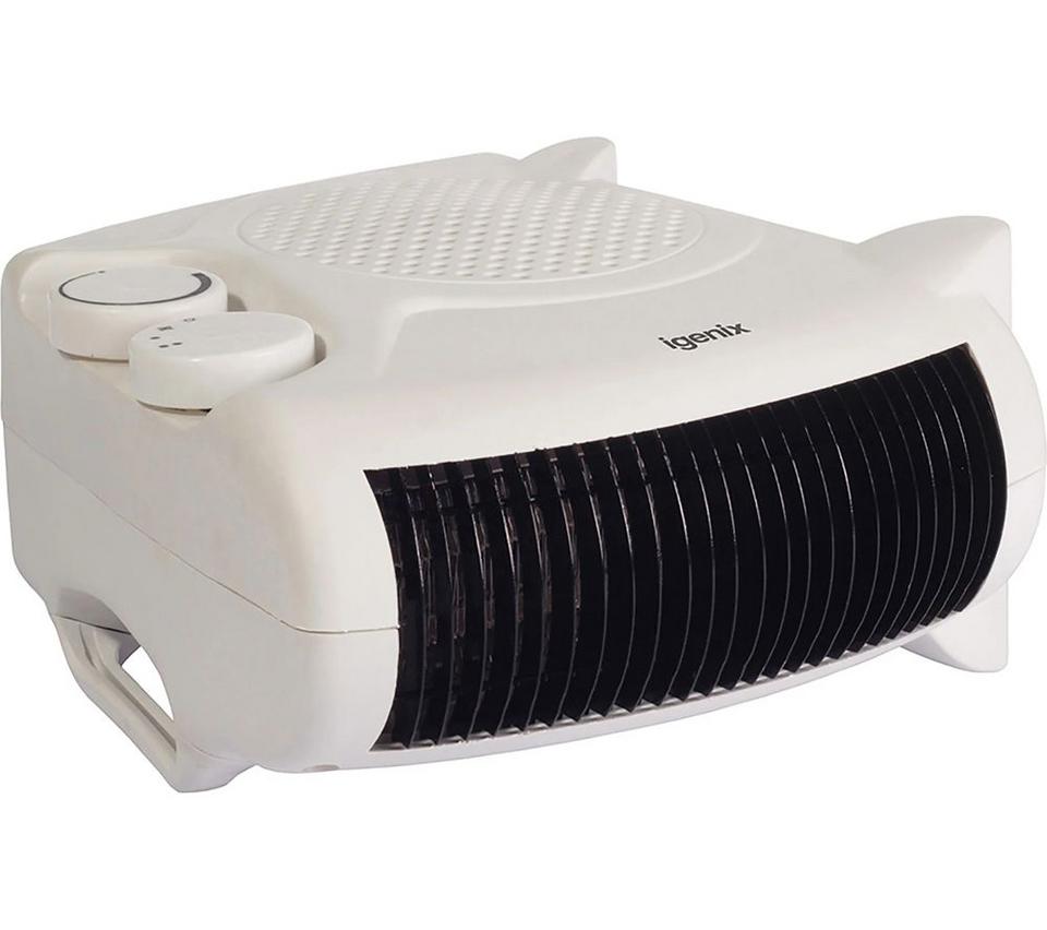 IGENIX IGHF01914W Portable Hot & Cool Fan Heater - White