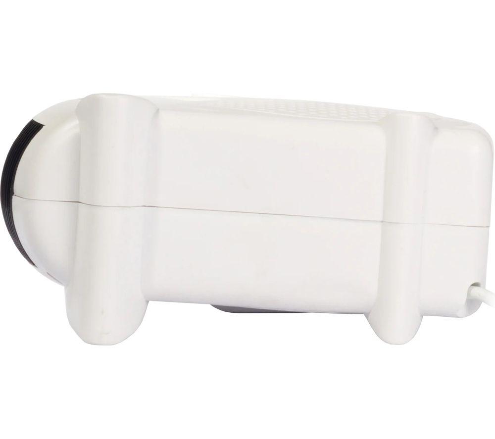 IGENIX IGHF01914W Portable Hot & Cool Fan Heater - White image number 3 of 7