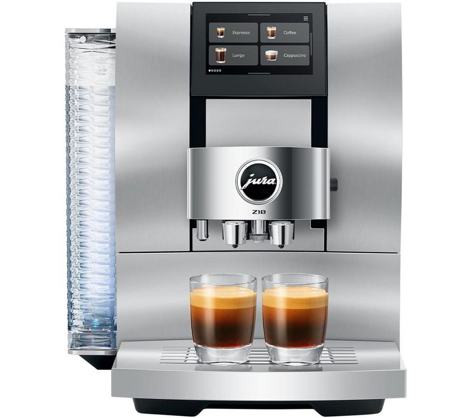 JURA Z10 15613 Smart Bean to Cup Coffee Machine - Aluminium White