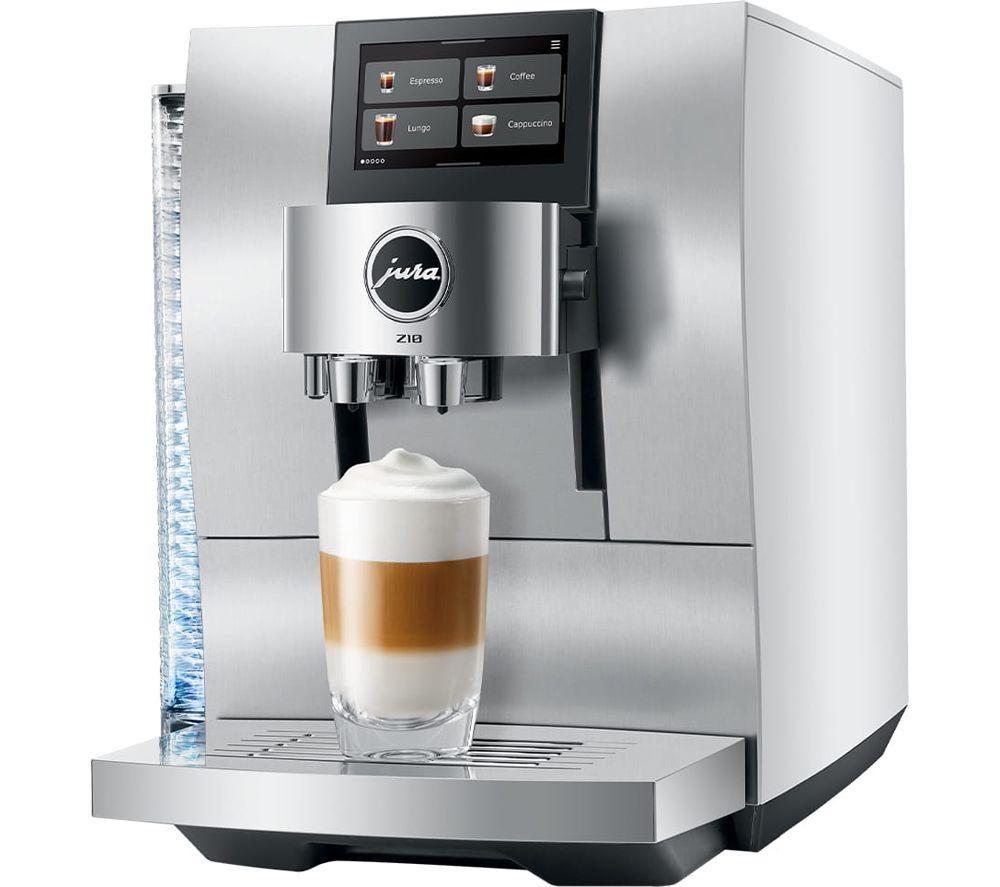 JURA Z10 15613 Smart Bean to Cup Coffee Machine - Aluminium White image number 3 of 10