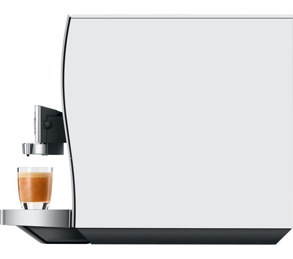 JURA Z10 15613 Smart Bean to Cup Coffee Machine - Aluminium White image number 5 of 10