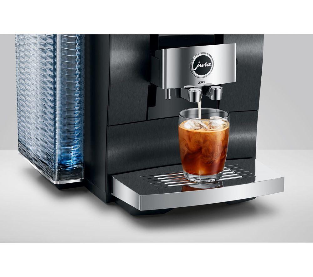 JURA Z10 15703 Smart Bean to Cup Coffee Machine - Aluminium Black image number 9 of 10