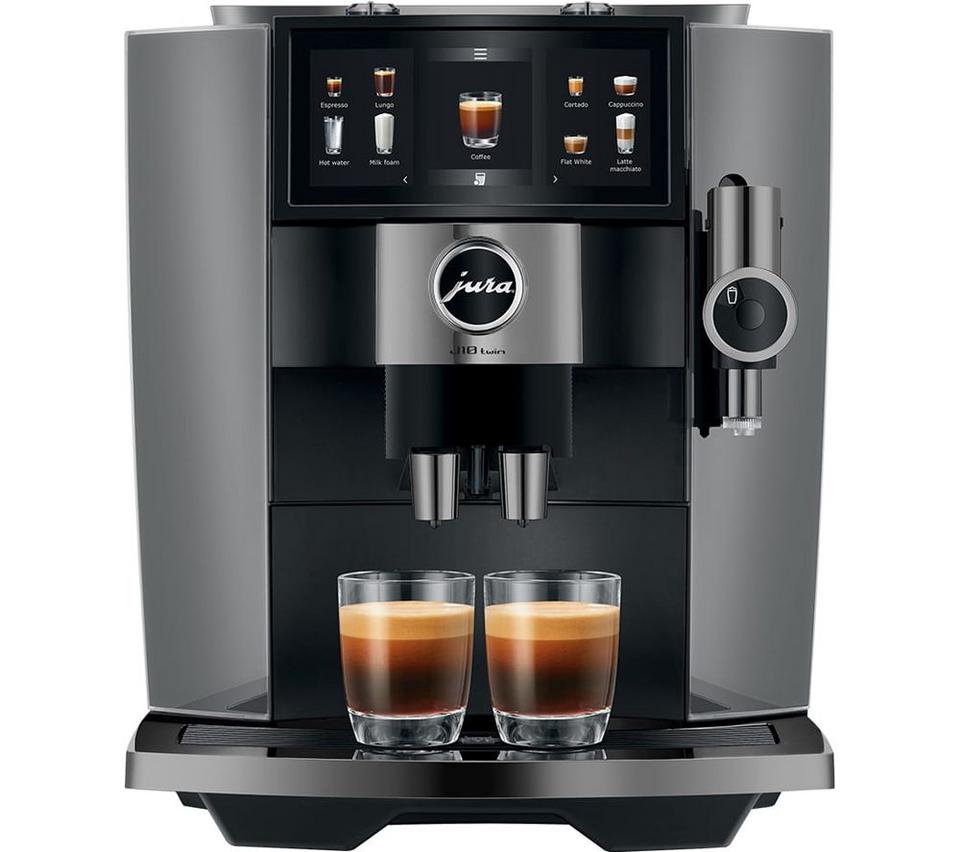 JURA J10 Twin Smart Bean to Cup Coffee Machine - Diamond Onyx