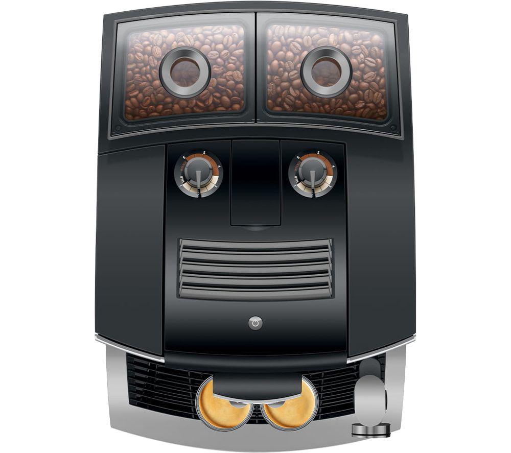 JURA J10 Twin Smart Bean to Cup Coffee Machine - Diamond Onyx image number 2 of 12