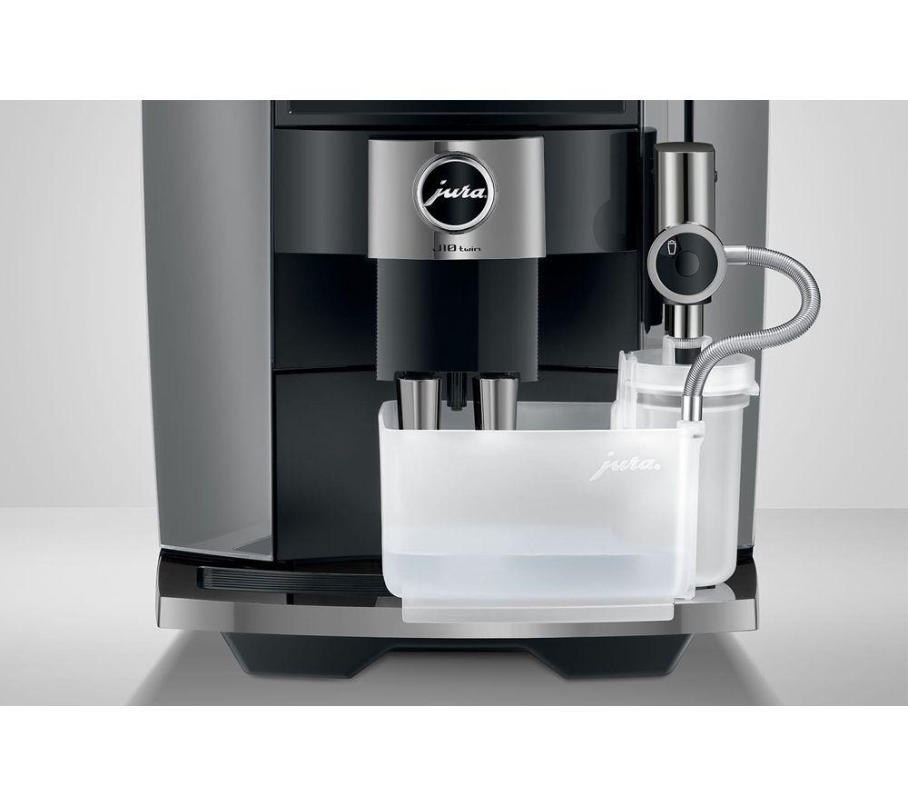 JURA J10 Twin Smart Bean to Cup Coffee Machine - Diamond Onyx image number 3 of 12