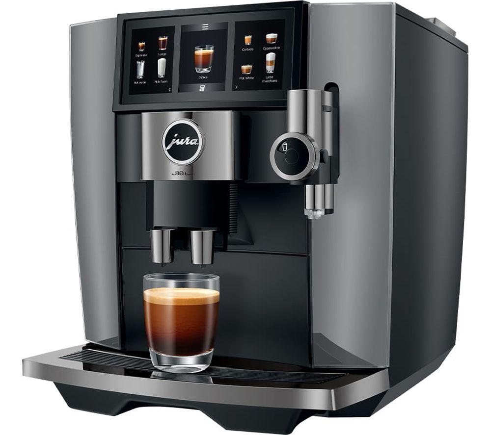 JURA J10 Twin Smart Bean to Cup Coffee Machine - Diamond Onyx image number 6 of 12
