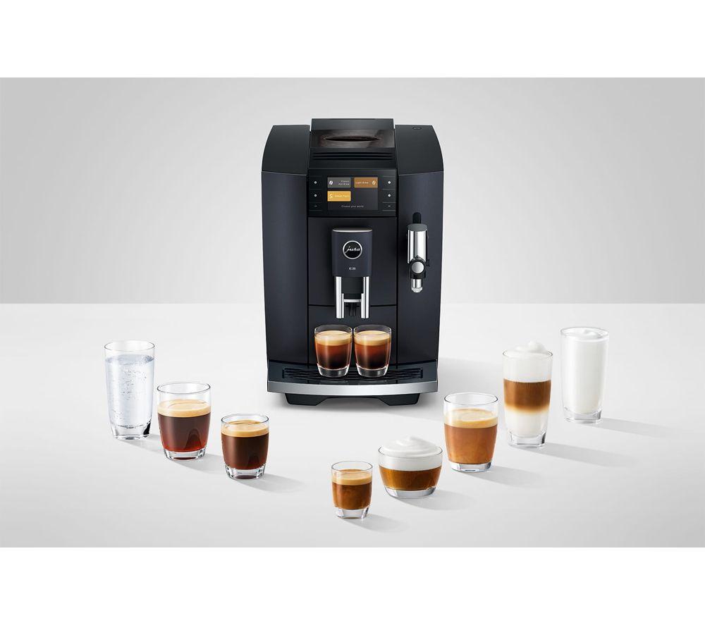 JURA E8 Smart Bean to Cup Coffee Machine - Cosmic Black image number 5 of 7